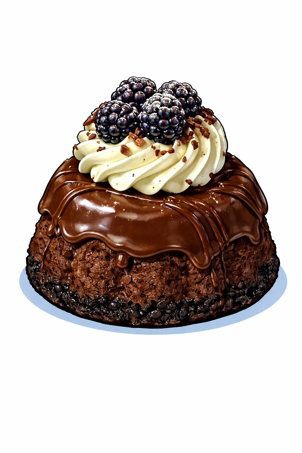 Berries N Cream Culo Cake