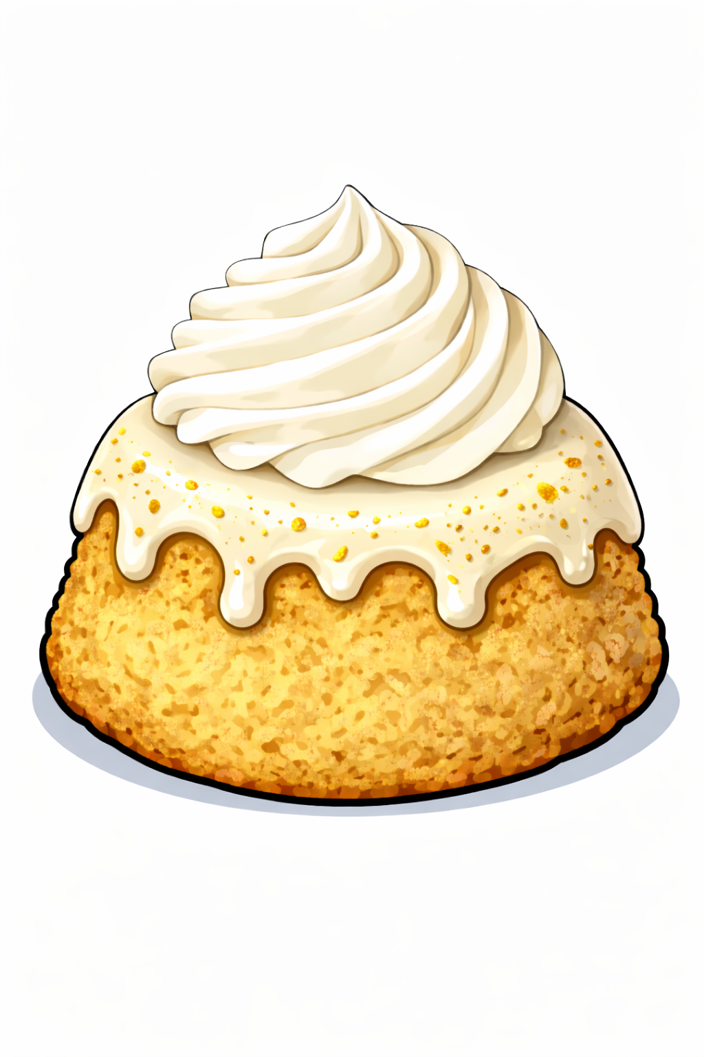 Vanilla Culo Cake