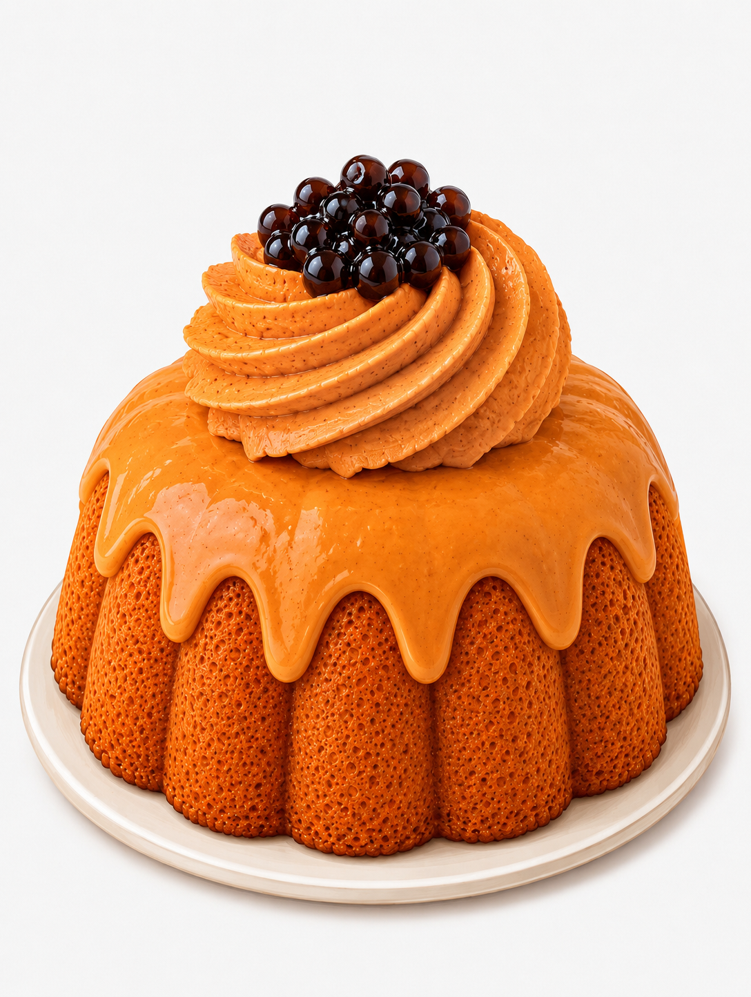 Thai Tea Culo Cake